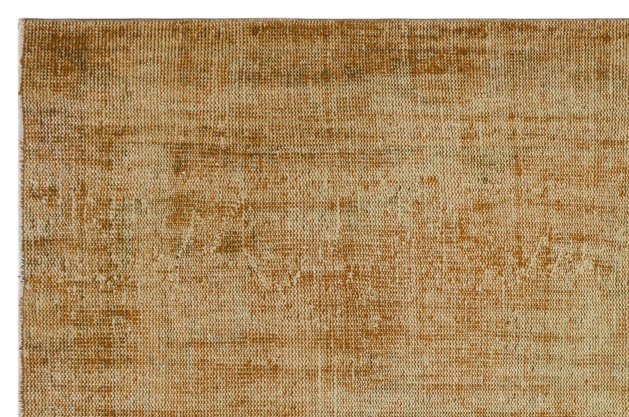 Atina Brown Vintage Wool Handmade Area Rug 5'11" x 8'8"