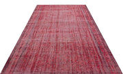 Atina Red Vintage Wool Handmade Area Rug 5'9" x 8'8"