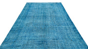 Atina Turquoise Vintage Wool Handmade Area Rug 7'4" x 10'0"