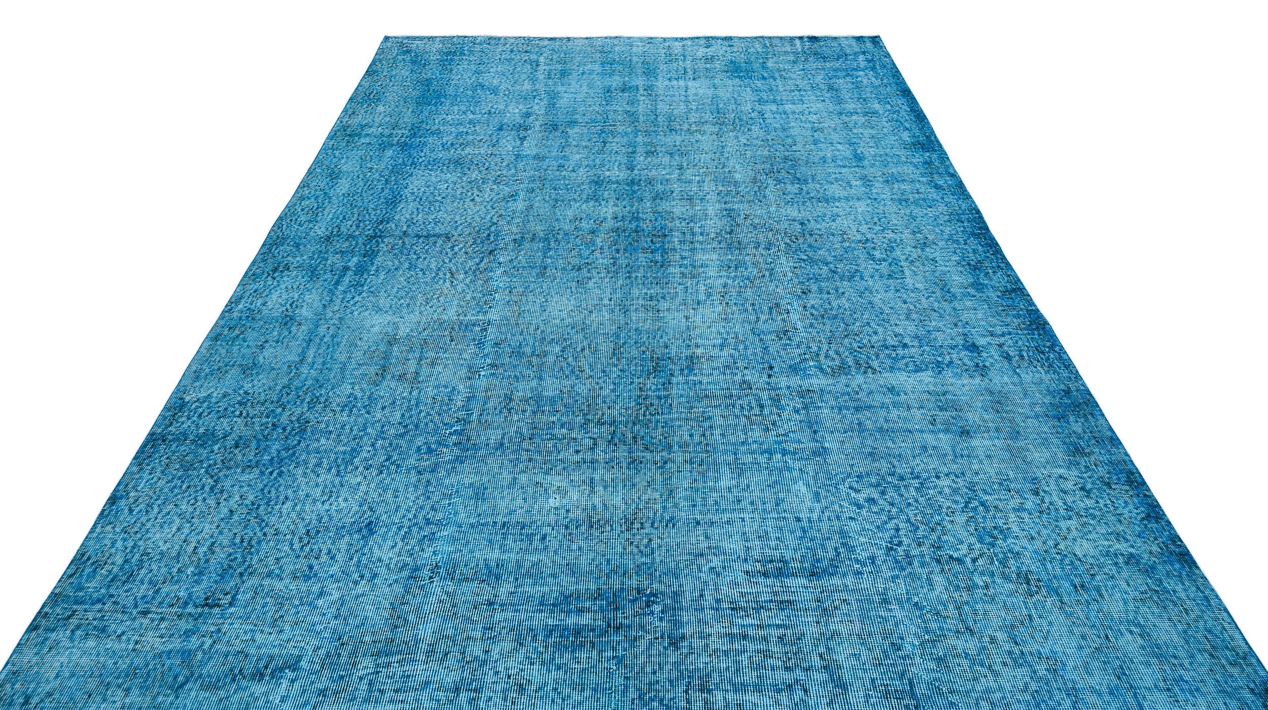 Atina Turquoise Vintage Wool Handmade Area Rug 7'4" x 10'0"