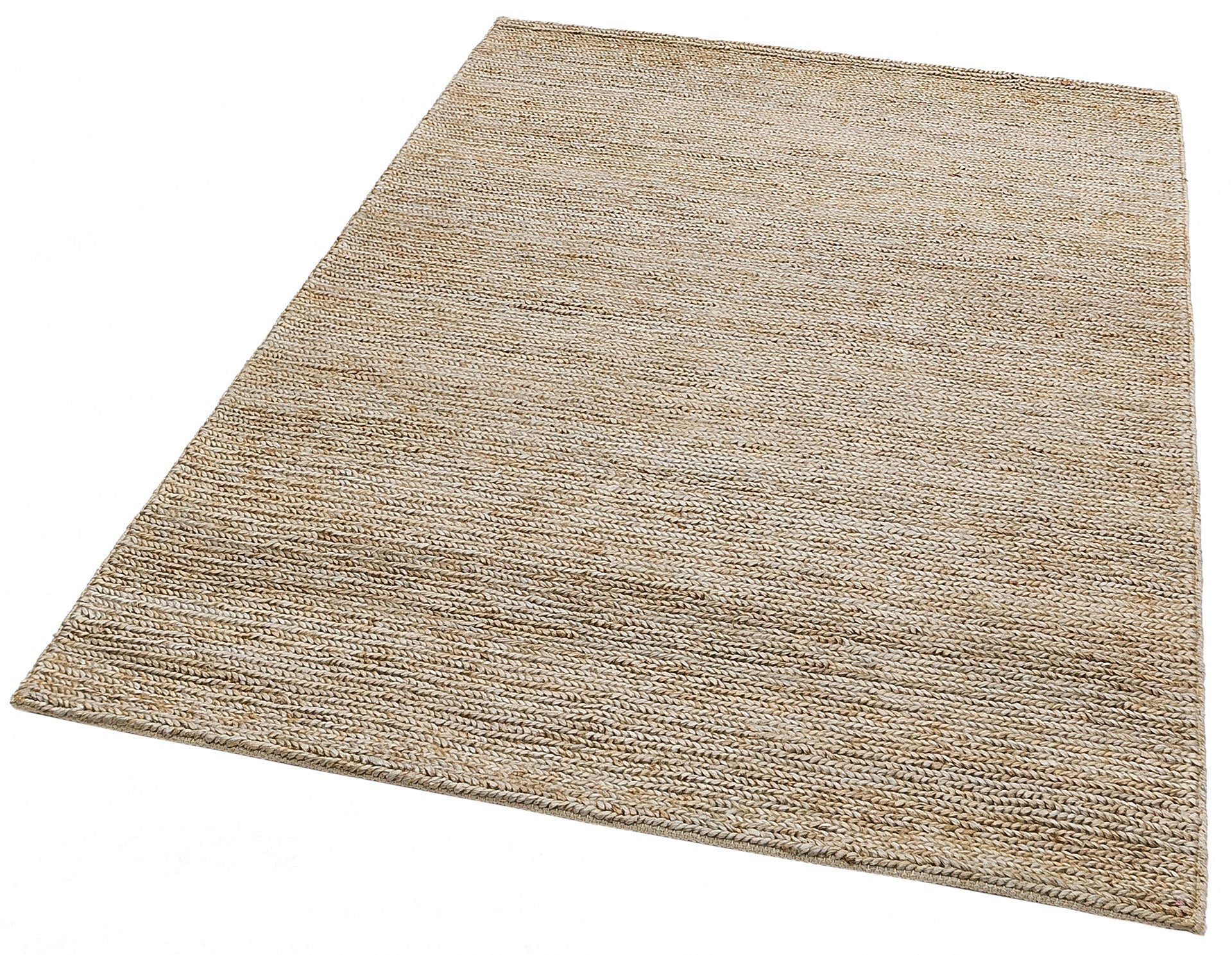 Schladming Grey Modern Handmade Jute Rug