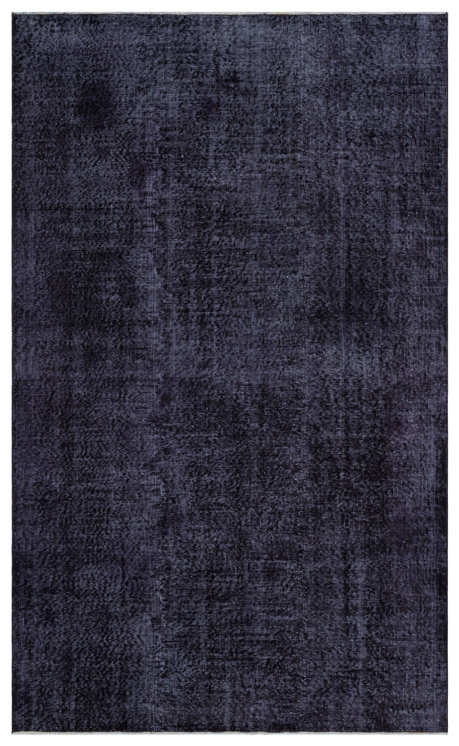 Atina Purple Vintage Wool Handmade Area Rug 5'5" x 8'10"