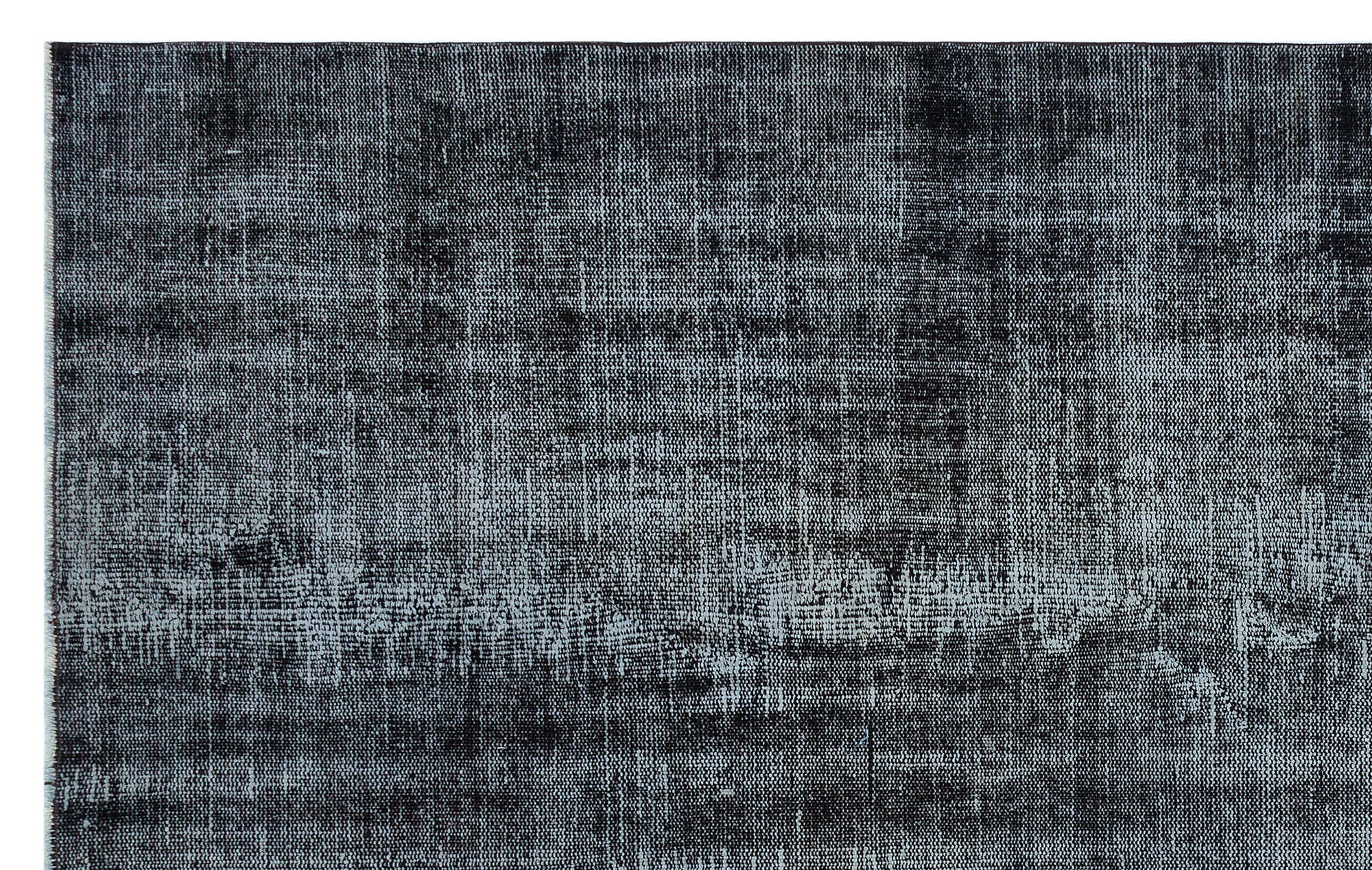 Atina Grey Vintage Wool Handmade Area Rug 6'2" x 9'6"