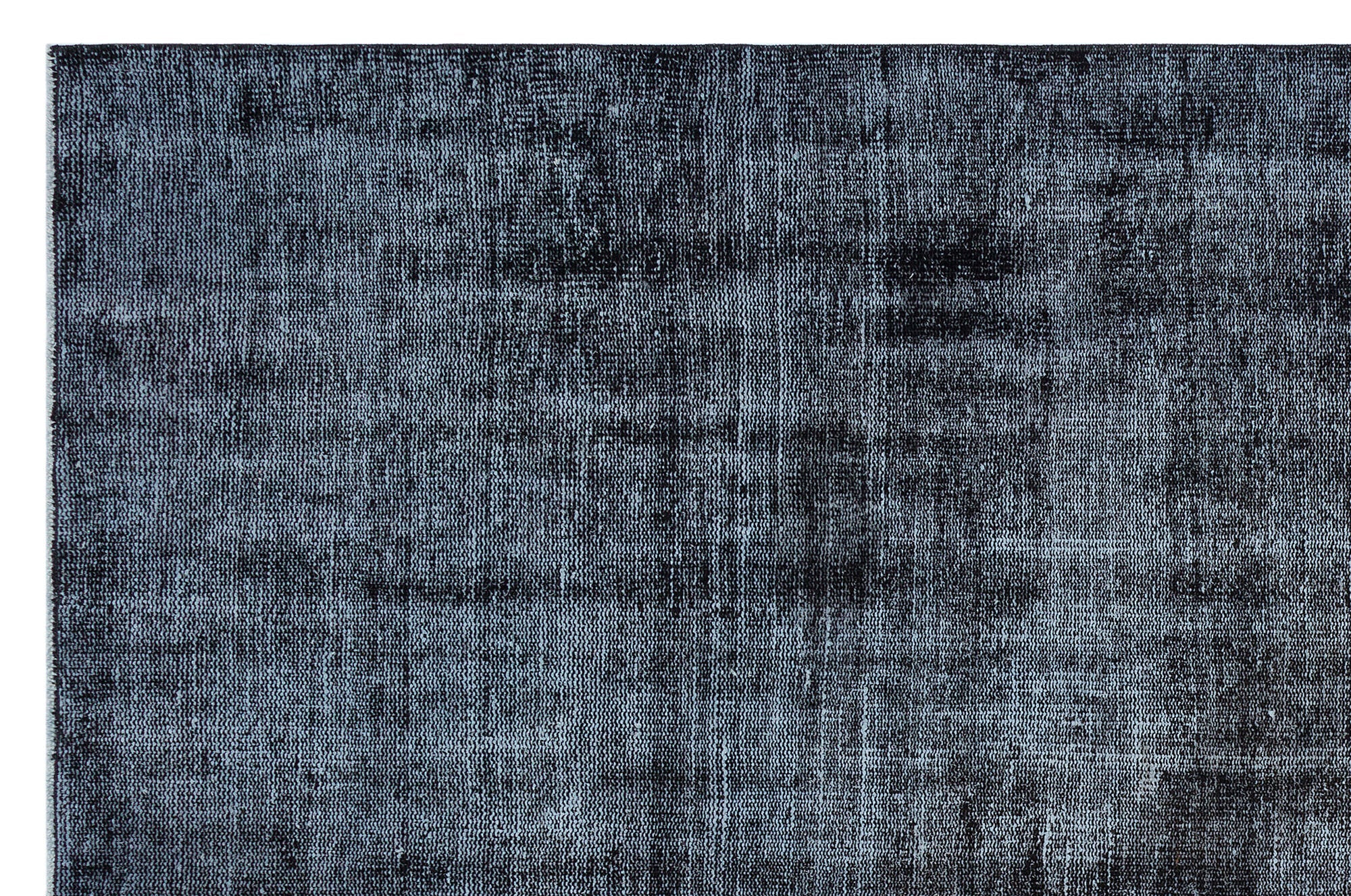 Atina Black Vintage Wool Handmade Area Rug 5'8" x 8'8"