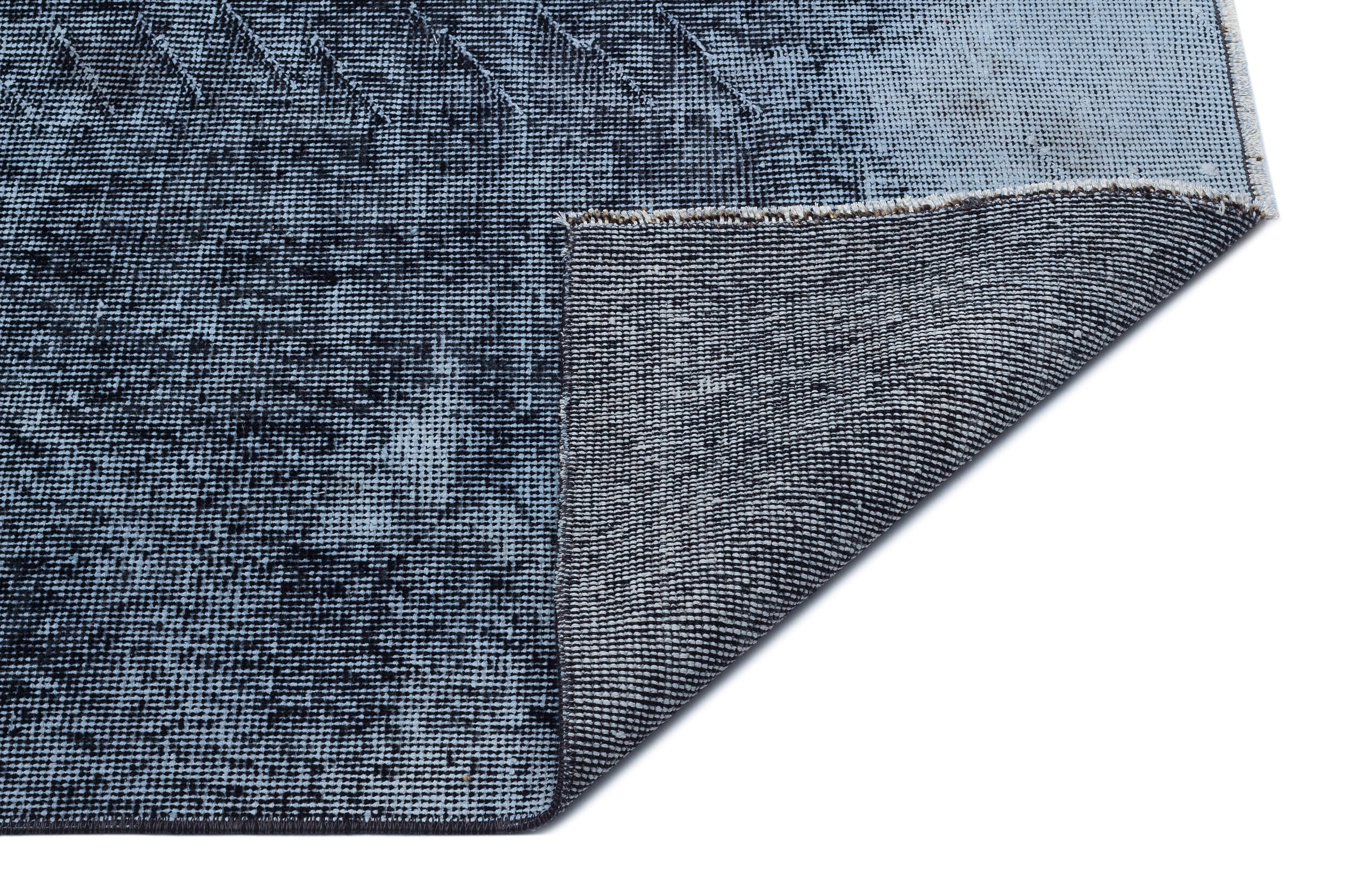 Atina Grey Vintage Wool Handmade Area Rug 5'11" x 9'10"