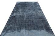 Atina Grey Vintage Wool Handmade Area Rug 5'11" x 9'10"