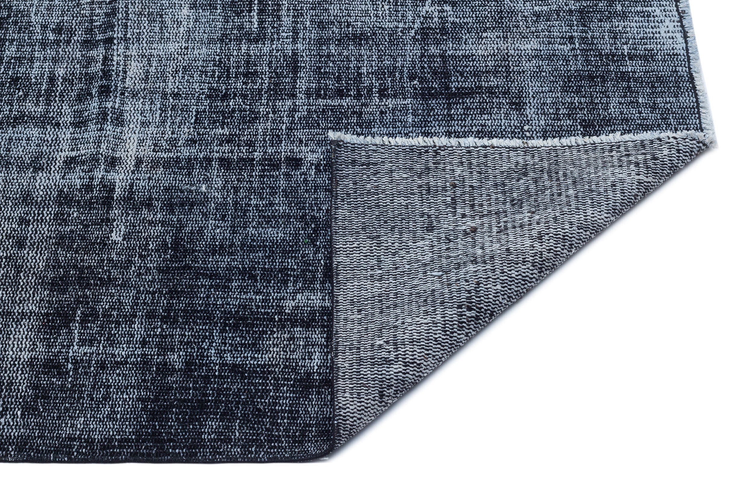 Atina Grey Vintage Wool Handmade Area Rug 5'1" x 8'4"