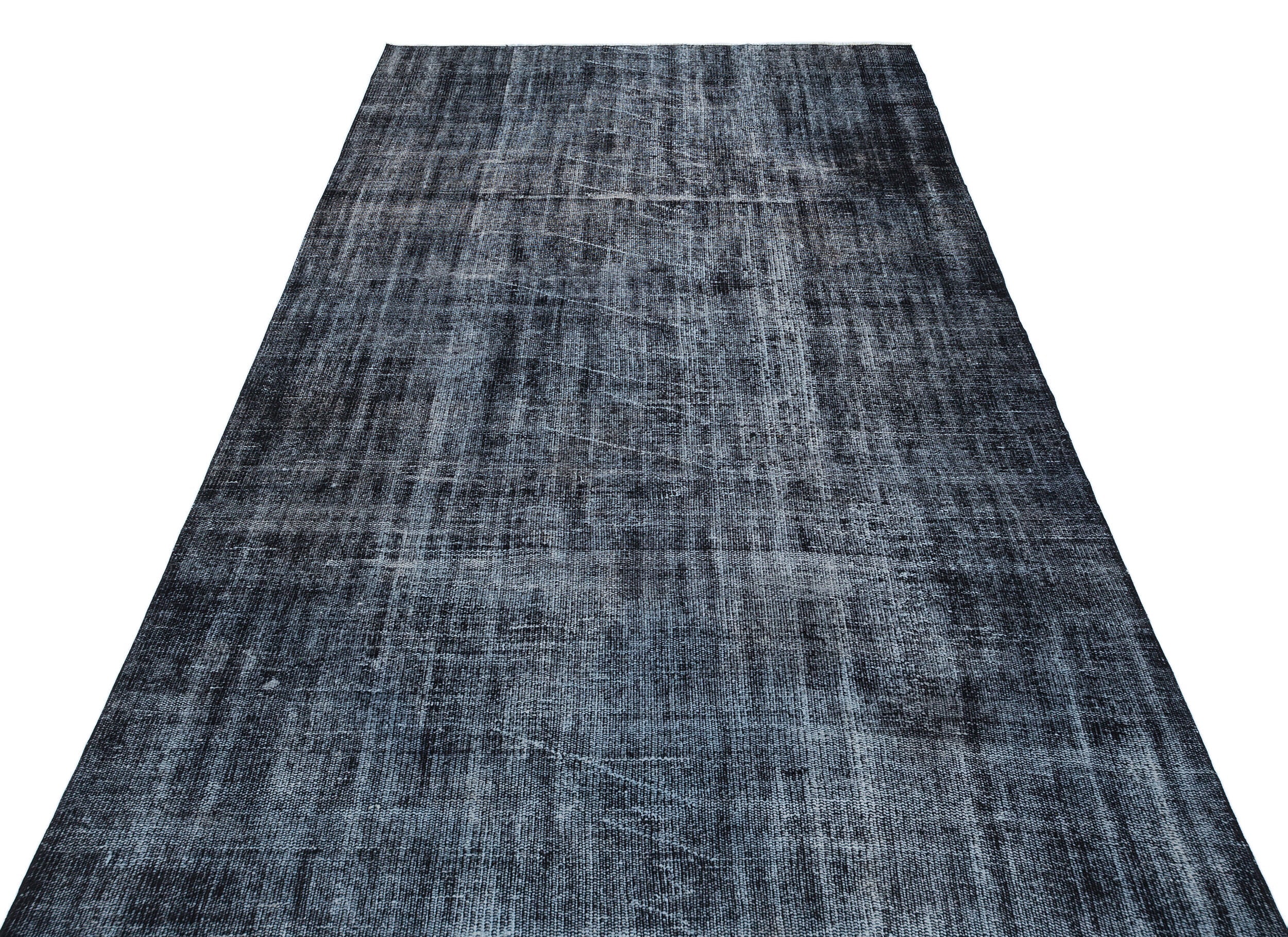 Atina Grey Vintage Wool Handmade Area Rug 5'1" x 8'4"