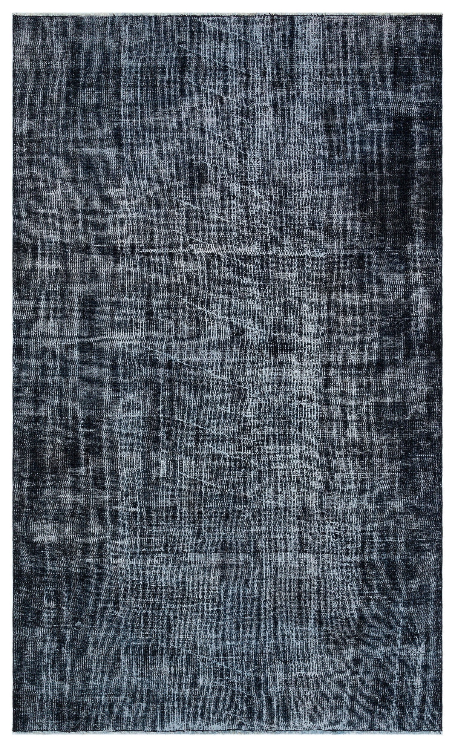 Atina Grey Vintage Wool Handmade Area Rug 5'1" x 8'4"