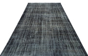Atina Grey Vintage Wool Handmade Area Rug 6'3" x 10'0"