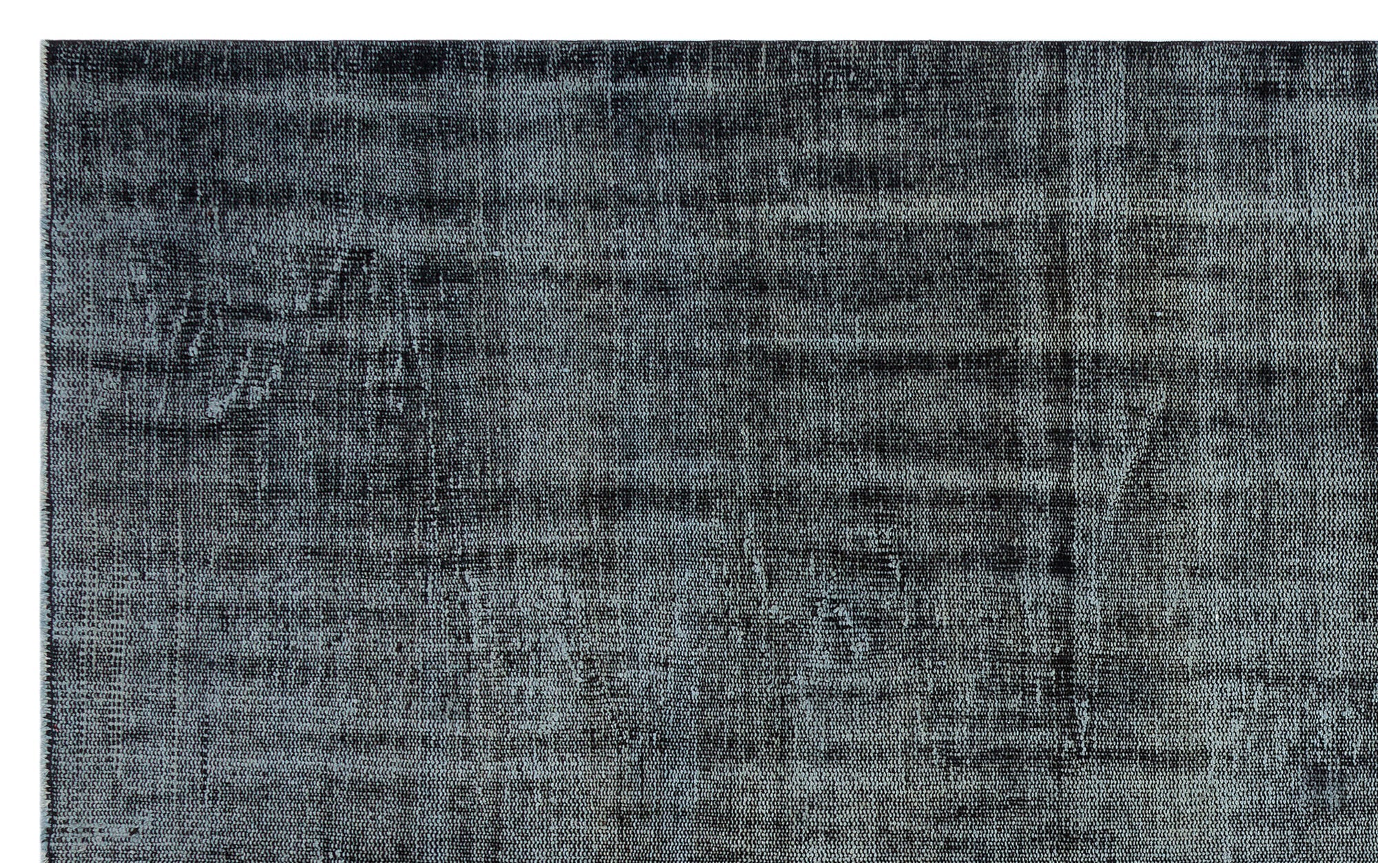 Atina Grey Vintage Wool Handmade Area Rug 6'3" x 10'0"
