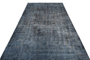 Atina Grey Vintage Wool Handmade Area Rug 5'11" x 9'9"