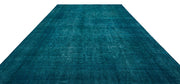 Epir Turquoise Vintage Wool Handmade Area Rug 9'10" x 12'2"
