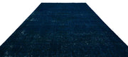 Epir 29808 Turquoise Vintage Wool Handmade Area Rug 9'7" x 12'7"