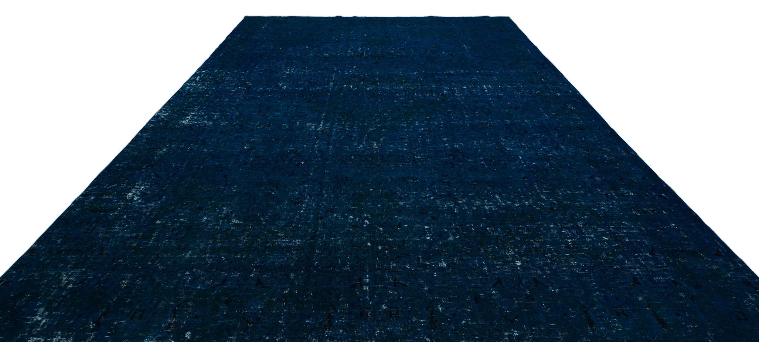 Epir 29808 Turquoise Vintage Wool Handmade Area Rug 9'7" x 12'7"