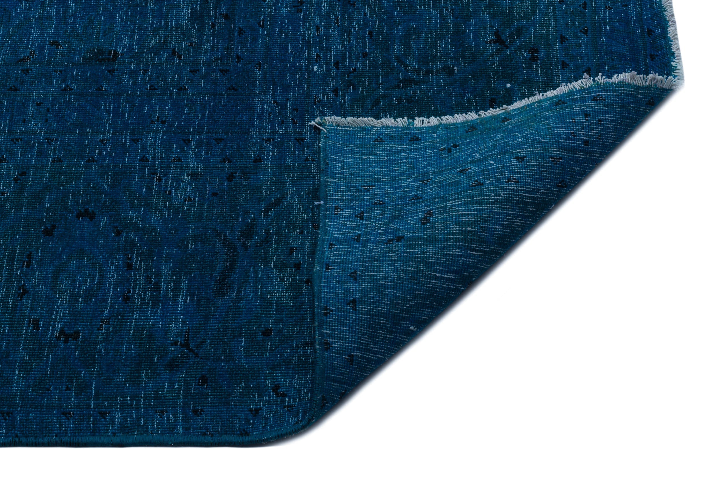 Epir Turquoise Vintage Wool Handmade Area Rug 8'7" x 13'0"