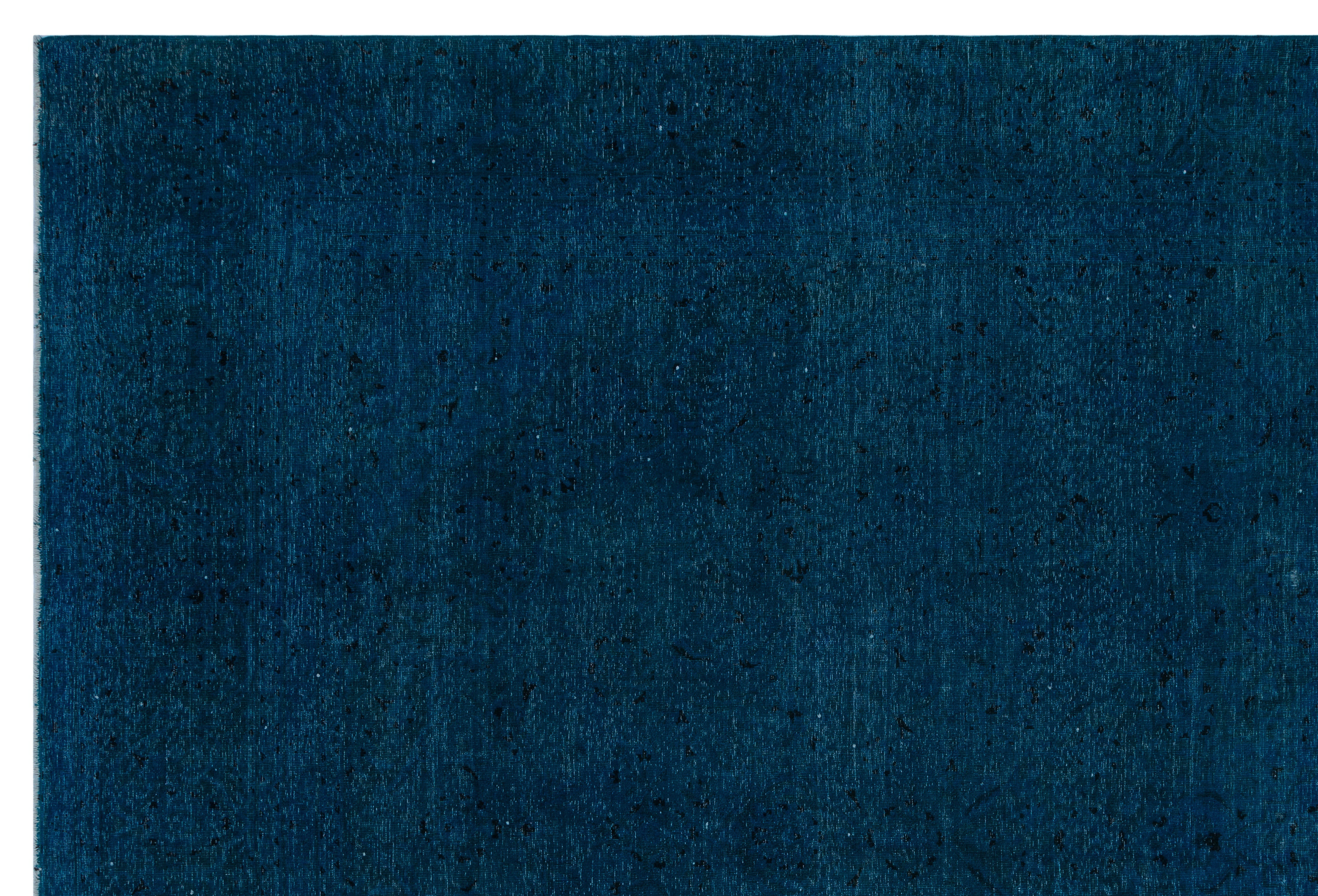 Epir Turquoise Vintage Wool Handmade Area Rug 8'7" x 13'0"