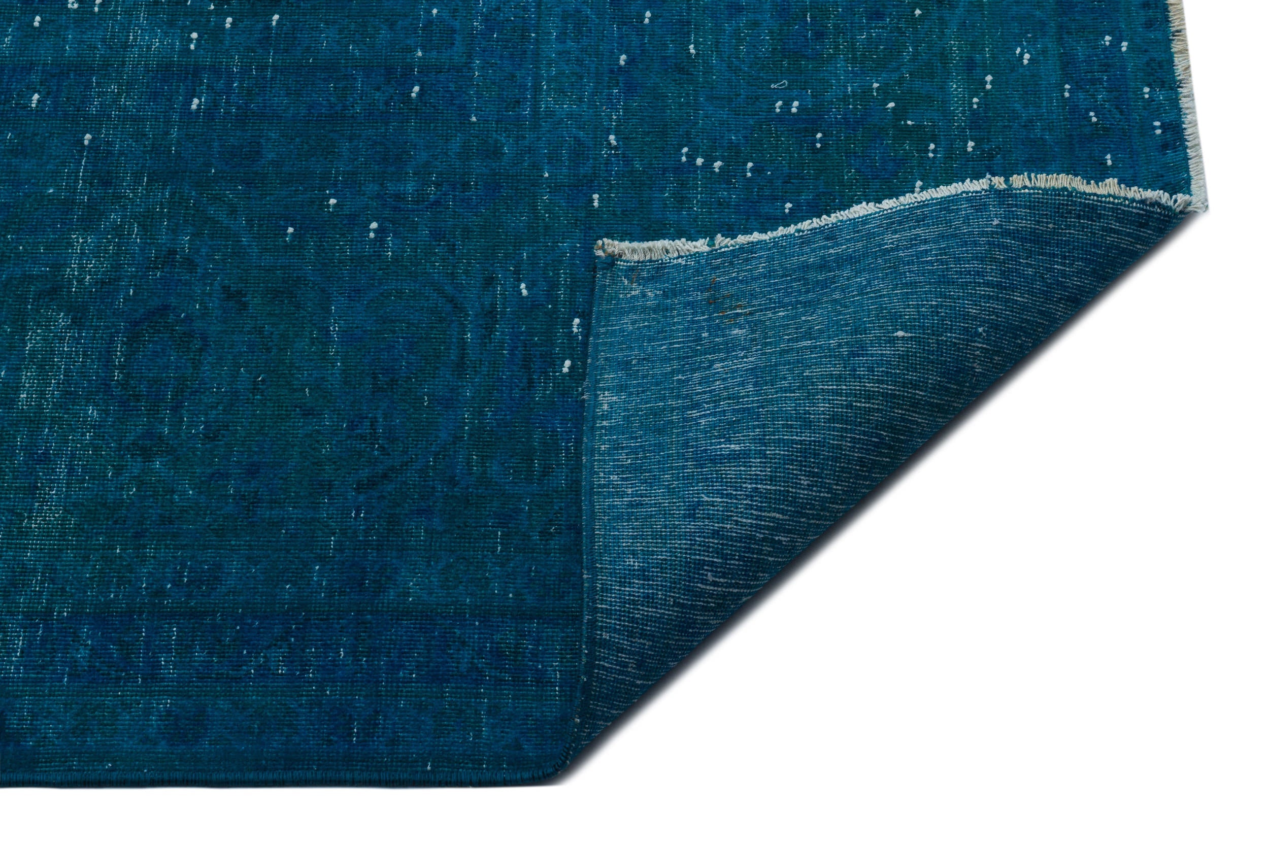 Epir Turquoise Vintage Wool Handmade Area Rug 9'10" x 14'0"