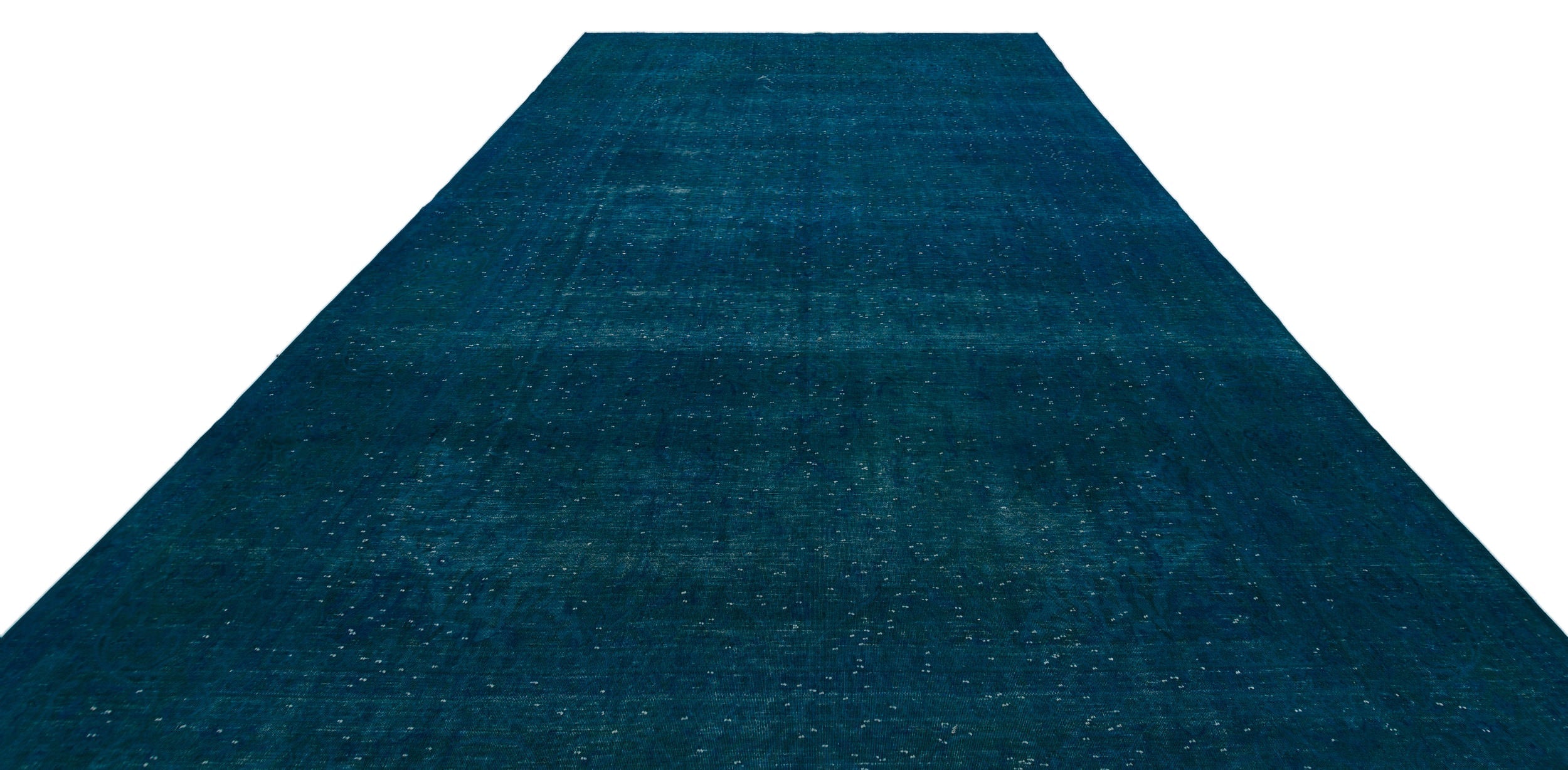 Epir Turquoise Vintage Wool Handmade Area Rug 9'10" x 14'0"