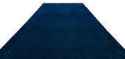 Epir Turquoise Vintage Wool Handmade Area Rug 9'3" x 13'1"