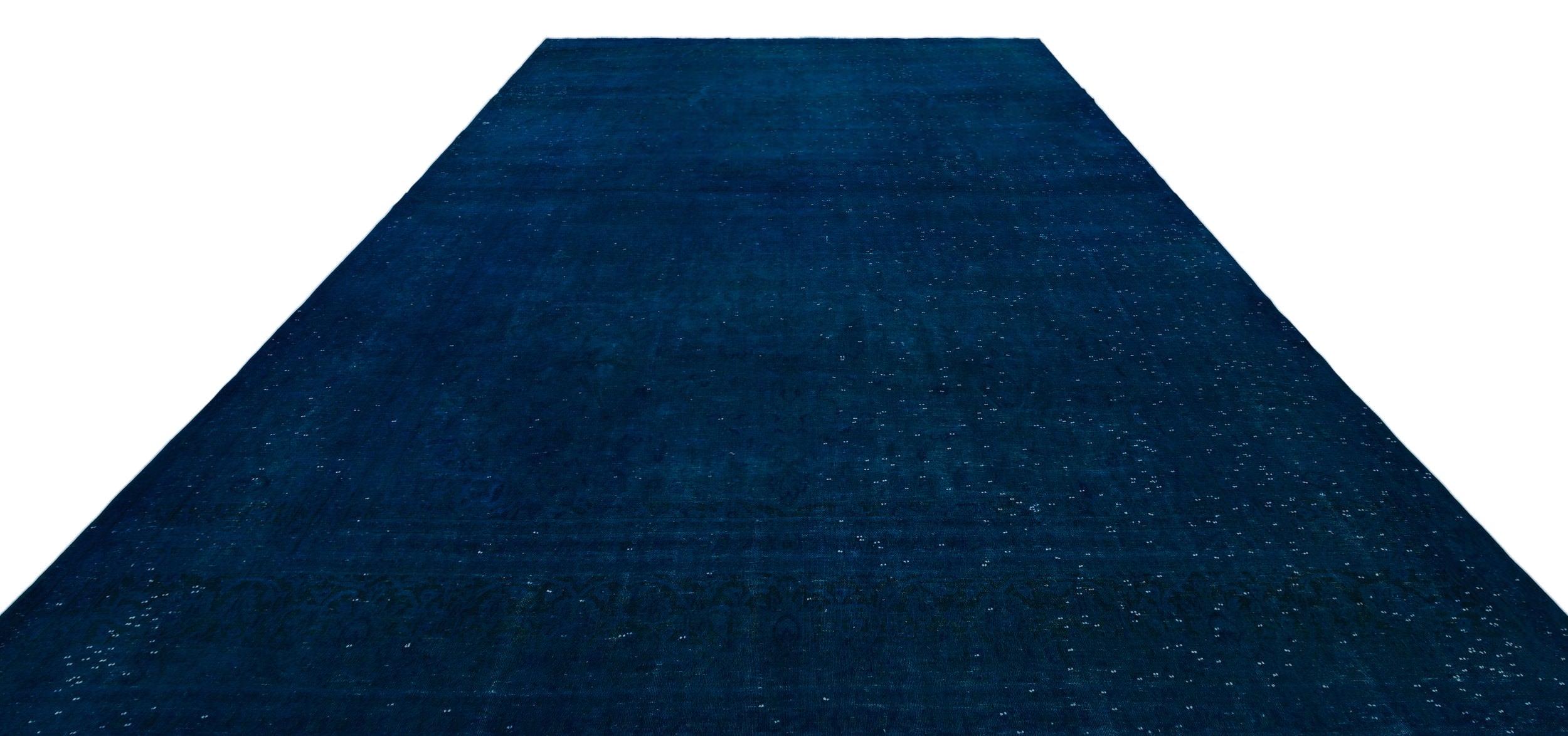 Epir Turquoise Vintage Wool Handmade Area Rug 9'3" x 13'1"