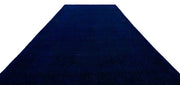 Epir Blue Vintage Wool Handmade Area Rug 9'8" x 13'10"