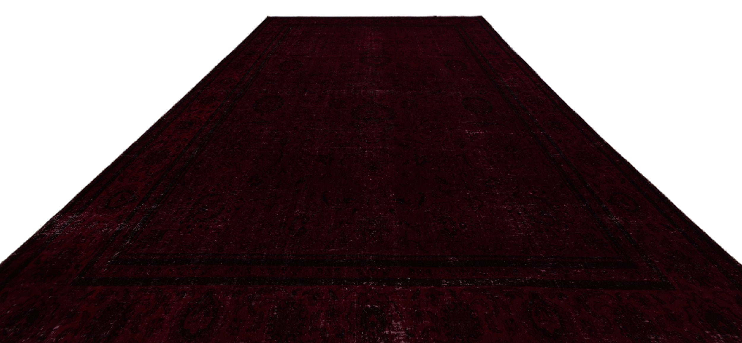 Epir Red Vintage Wool Handmade Area Rug 10'7" x 14'4"