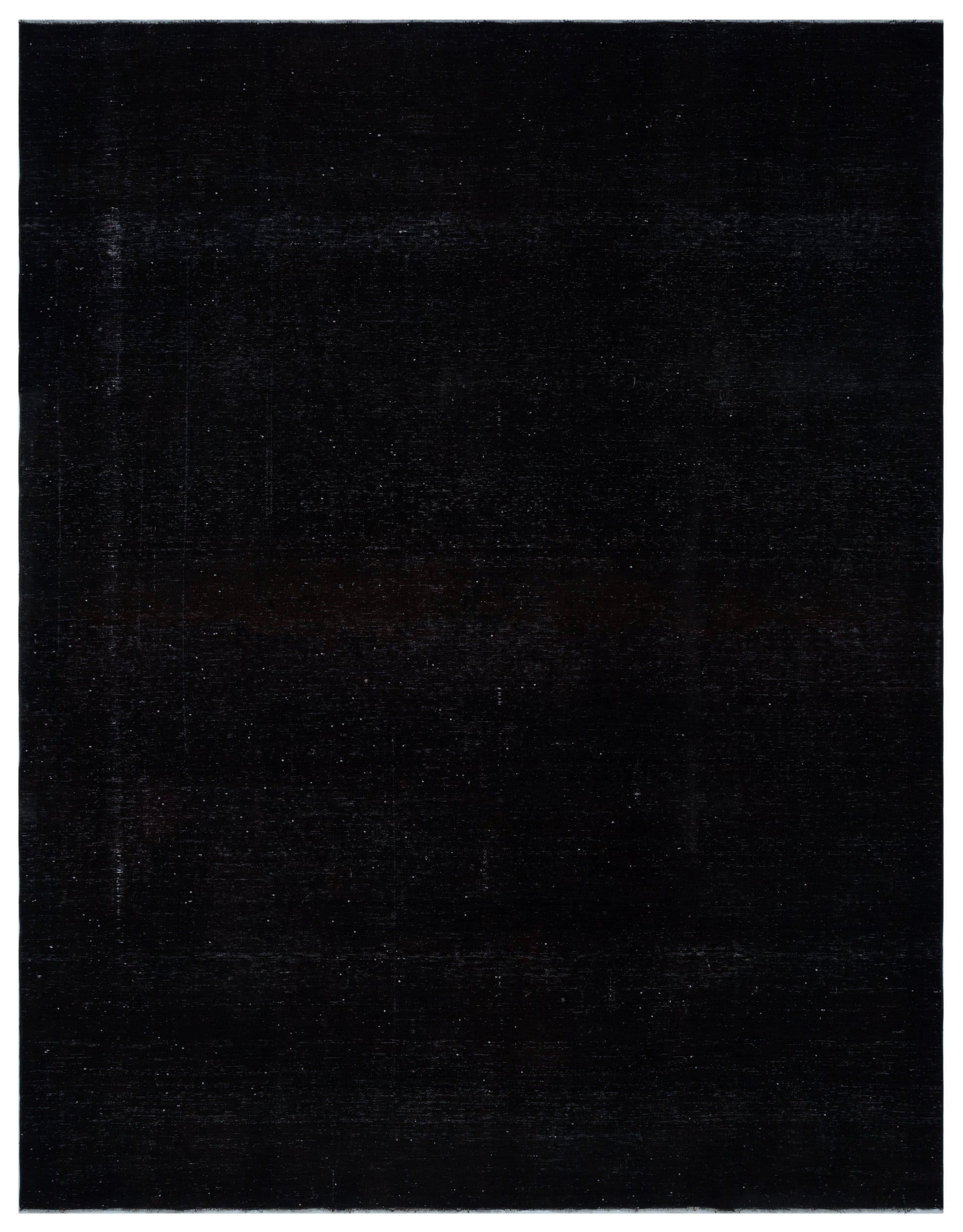 Epir Black Vintage Wool Handmade Area Rug 9'8" x 12'5"