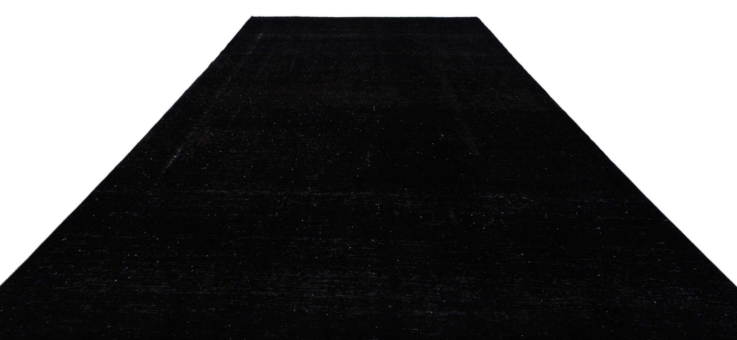 Epir Black Vintage Wool Handmade Area Rug 9'8" x 12'5"