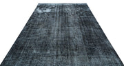 Atina Grey Vintage Wool Handmade Area Rug 6'10" x 10'1"