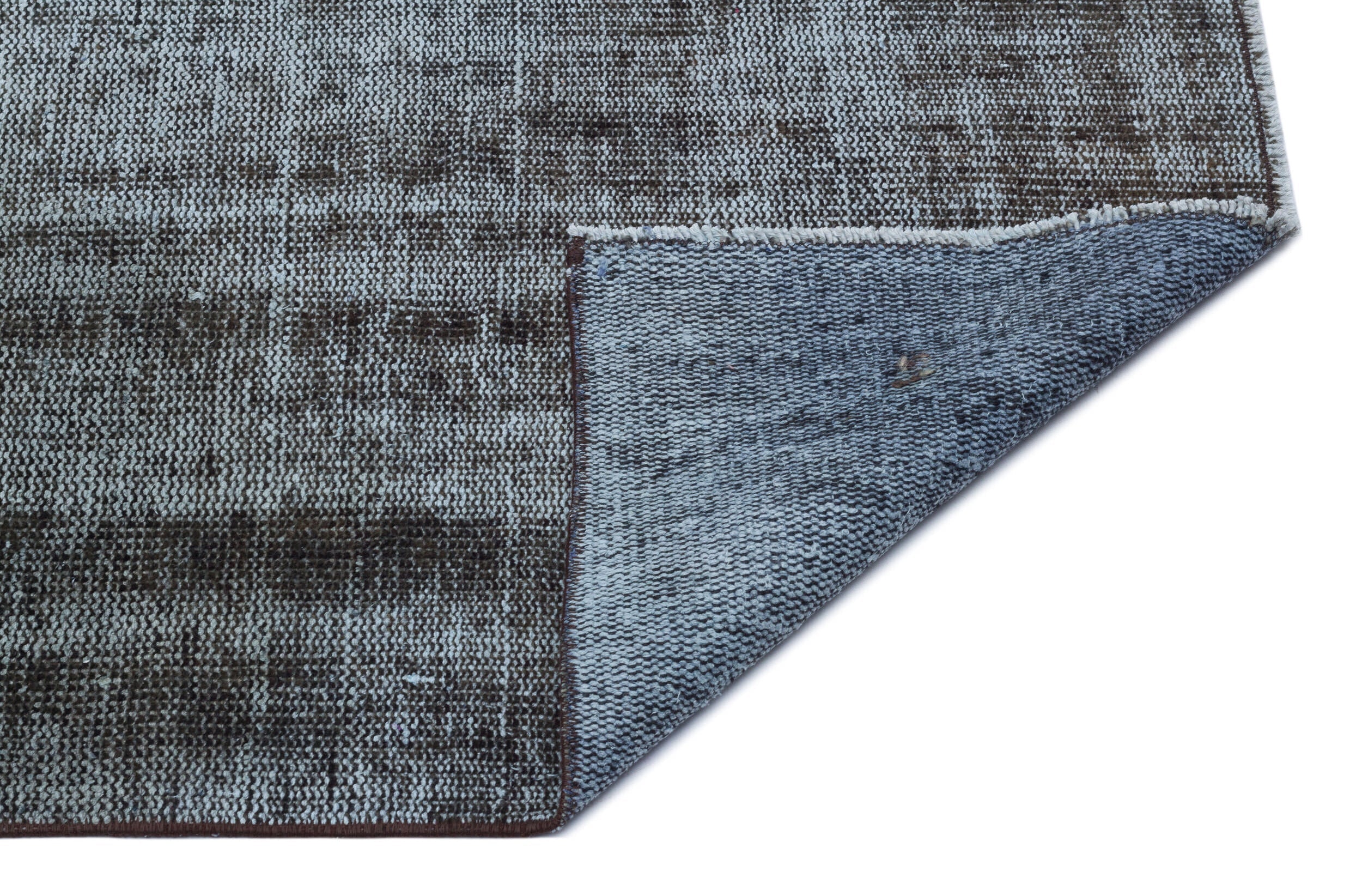 Atina Grey Vintage Wool Handmade Area Rug 5'3" x 8'0"