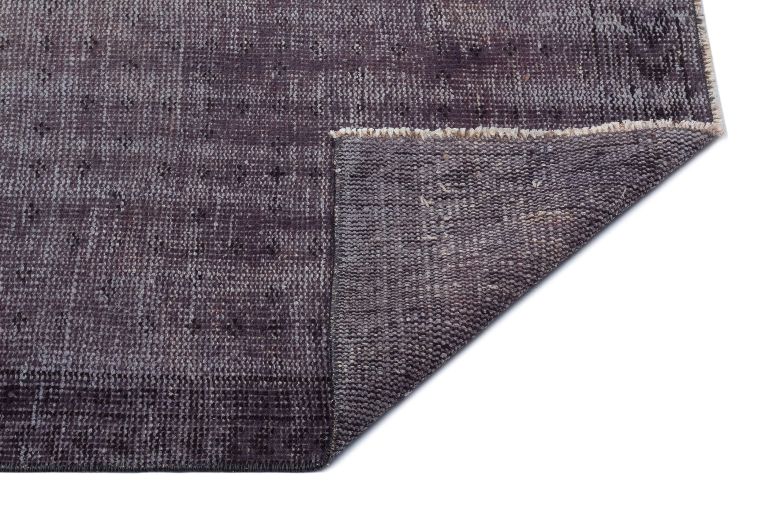 Atina Grey Vintage Wool Handmade Area Rug 5'11" x 8'11"