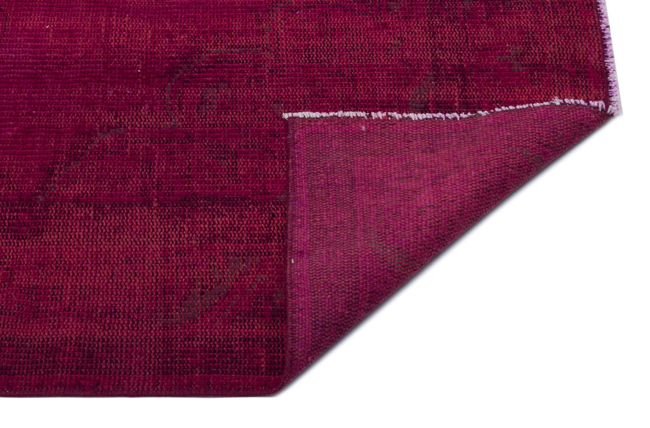 Atina Red Vintage Wool Handmade Area Rug 4'11" x 8'11"