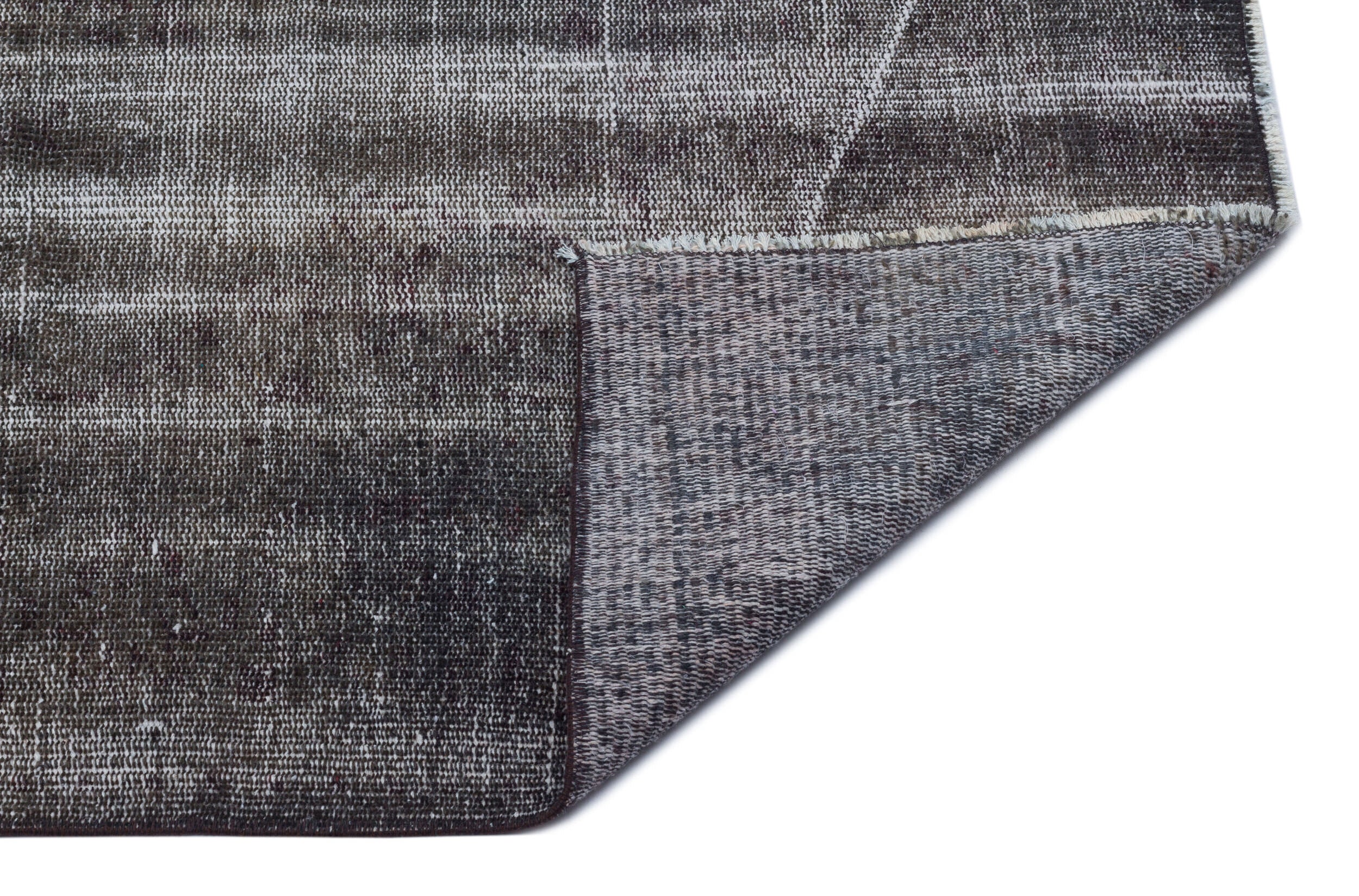 Atina Grey Vintage Wool Handmade Area Rug 5'8" x 8'7"
