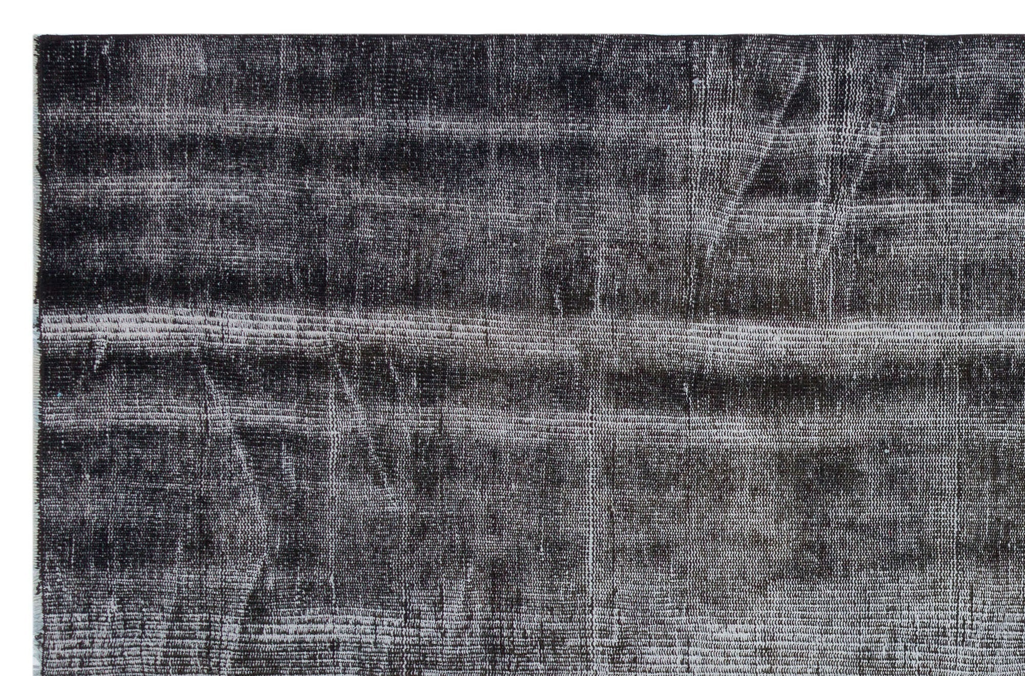 Atina Grey Vintage Wool Handmade Area Rug 5'8" x 8'7"