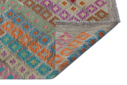 Selanik Beige Vintage Wool Handmade Area Rug 5'4" x 8'4"