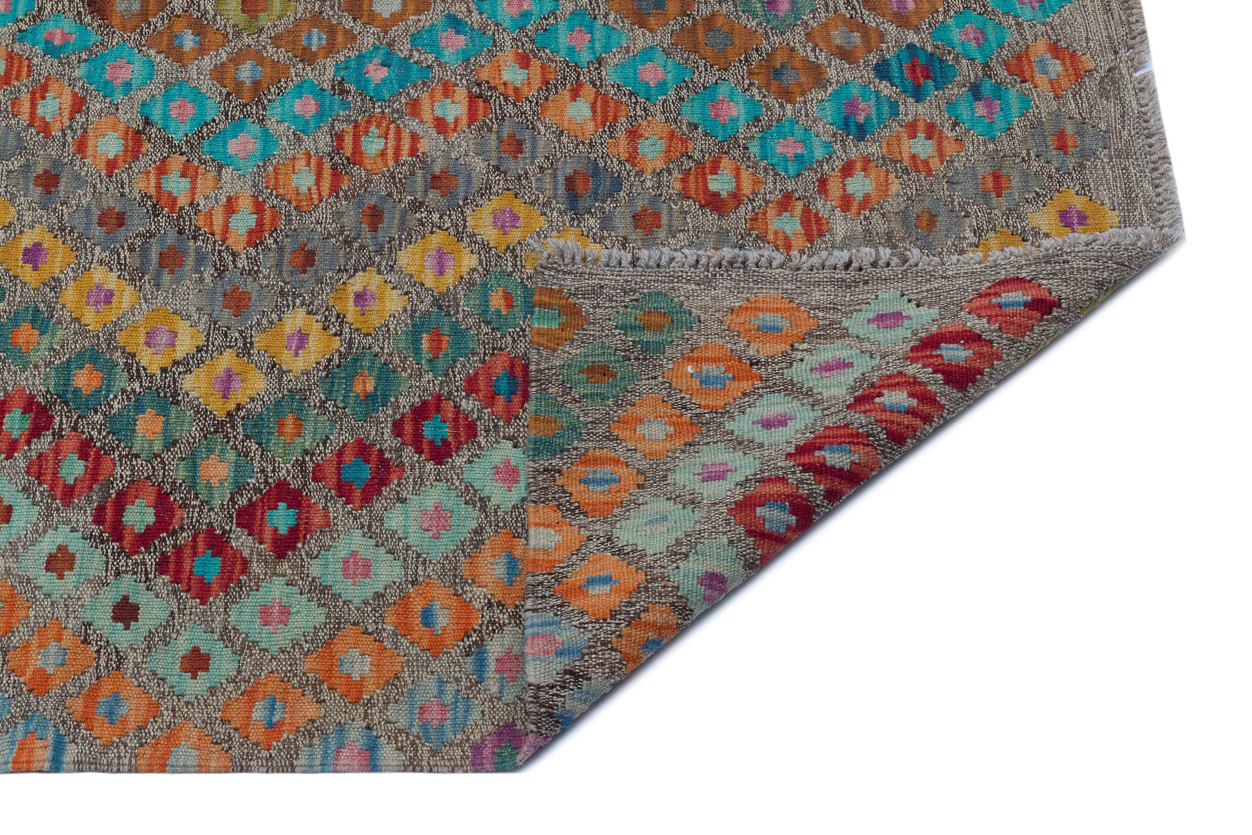 Selanik 30060 Beige Vintage Wool Handmade Area Rug 6'2" x 8'0"