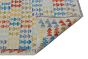 Selanik Beige Vintage Wool Handmade Area Rug 6'7" x 9'8"