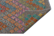 Selanik Beige Vintage Wool Handmade Area Rug 6'1" x 8'1"