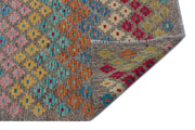 Selanik Beige Vintage Wool Handmade Area Rug 5'5" x 8'10"