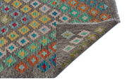 Selanik Beige Vintage Wool Handmade Area Rug 5'9" x 9'6"