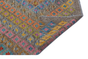 Selanik Beige Vintage Wool Handmade Area Rug 6'0" x 8'2"