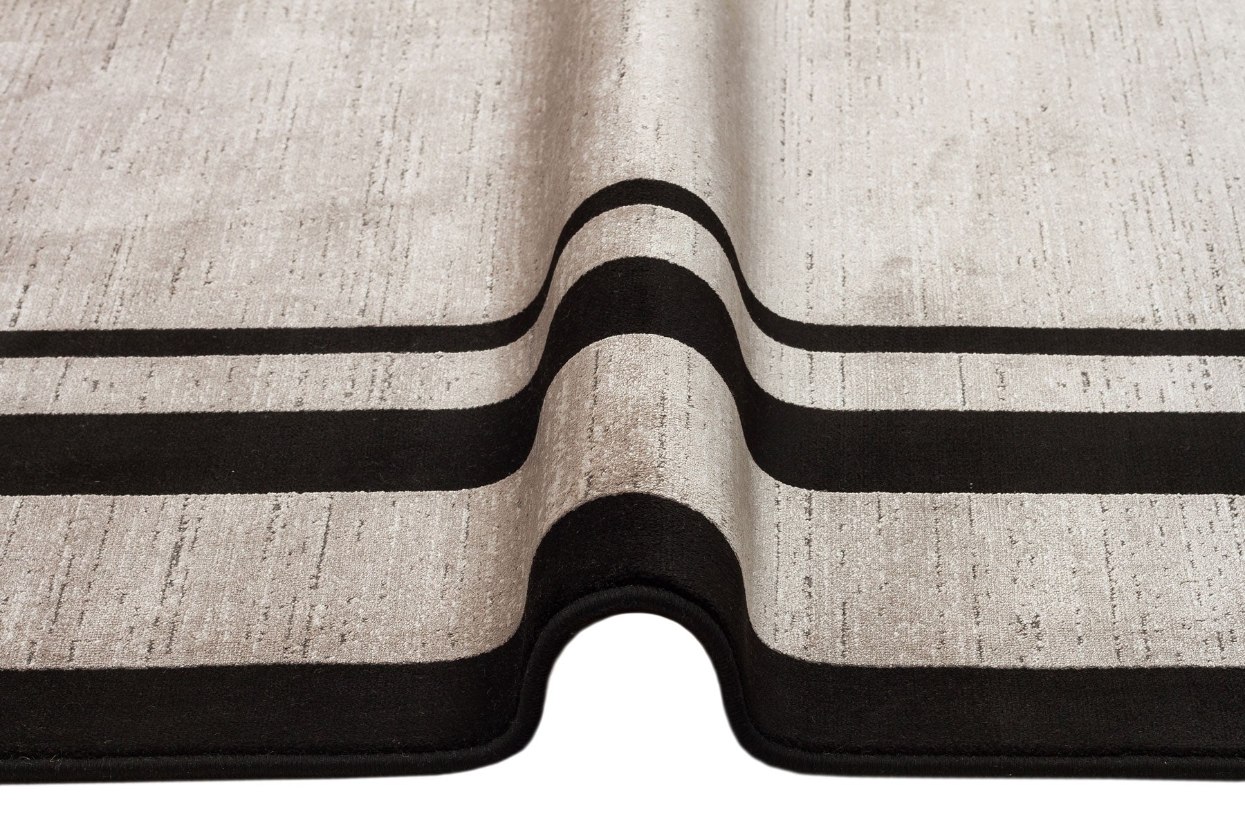 Tromso Grey Frame Machine Made Area Rug
