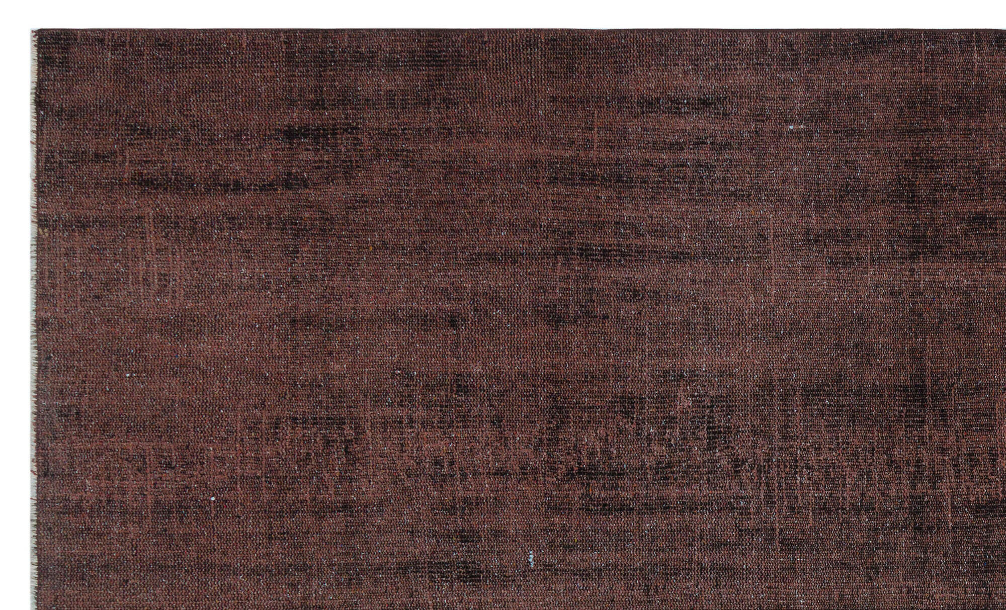 Atina Brown Vintage Wool Handmade Area Rug 5'11" x 10'0"