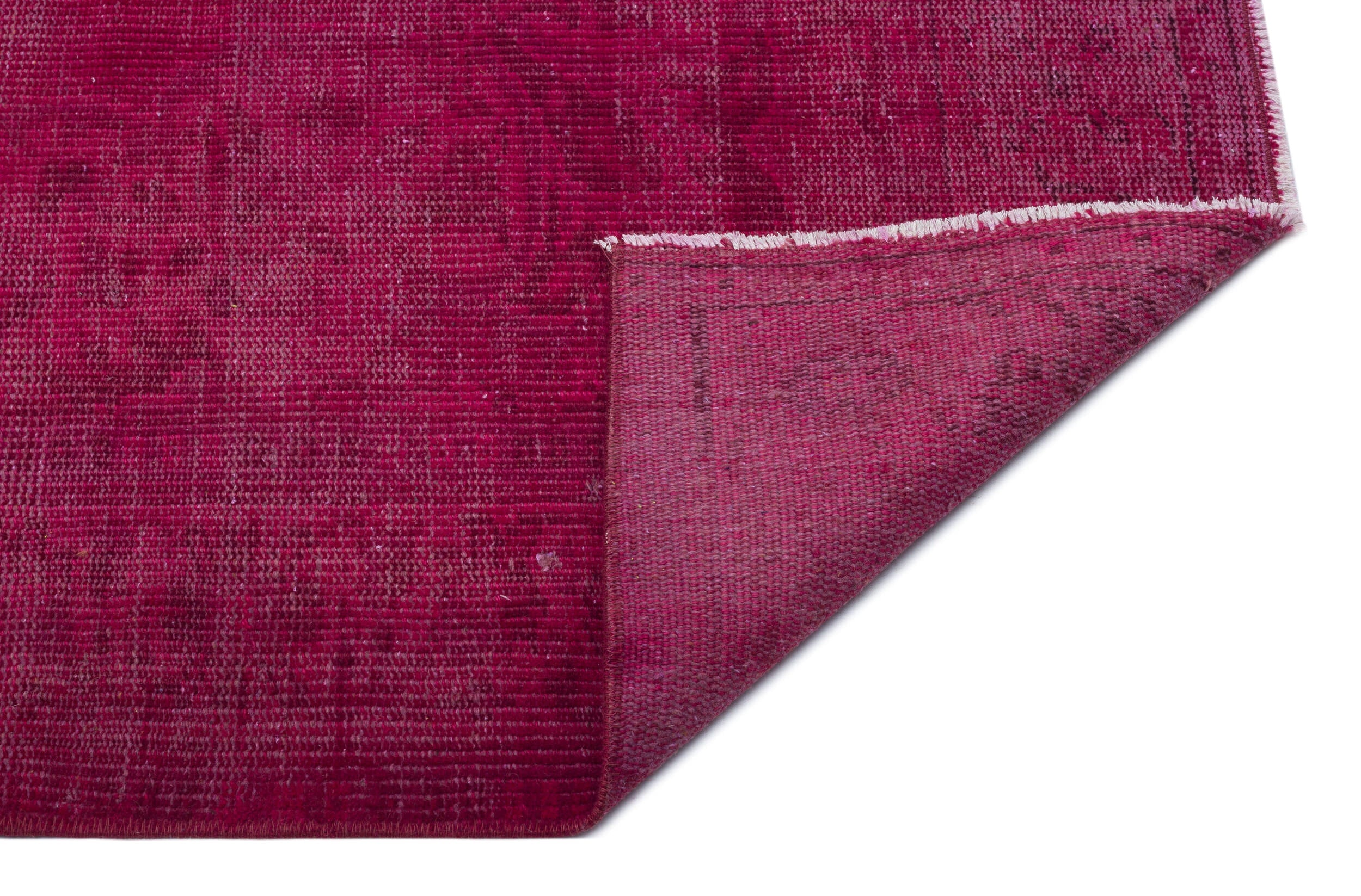 Atina Pink Vintage Wool Handmade Area Rug 5'8" x 8'4"