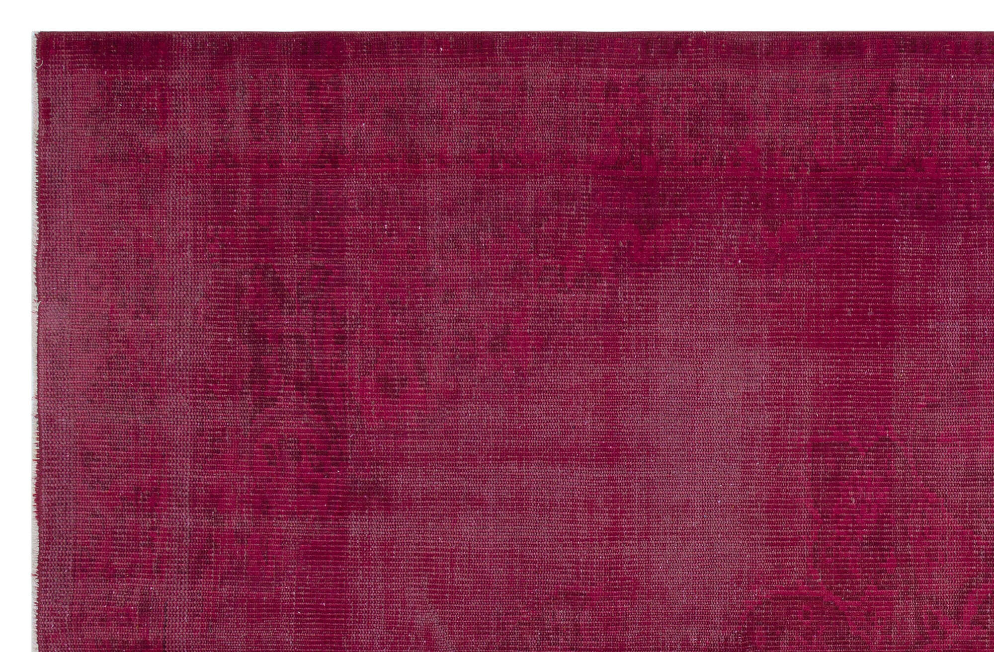 Atina Pink Vintage Wool Handmade Area Rug 5'8" x 8'4"