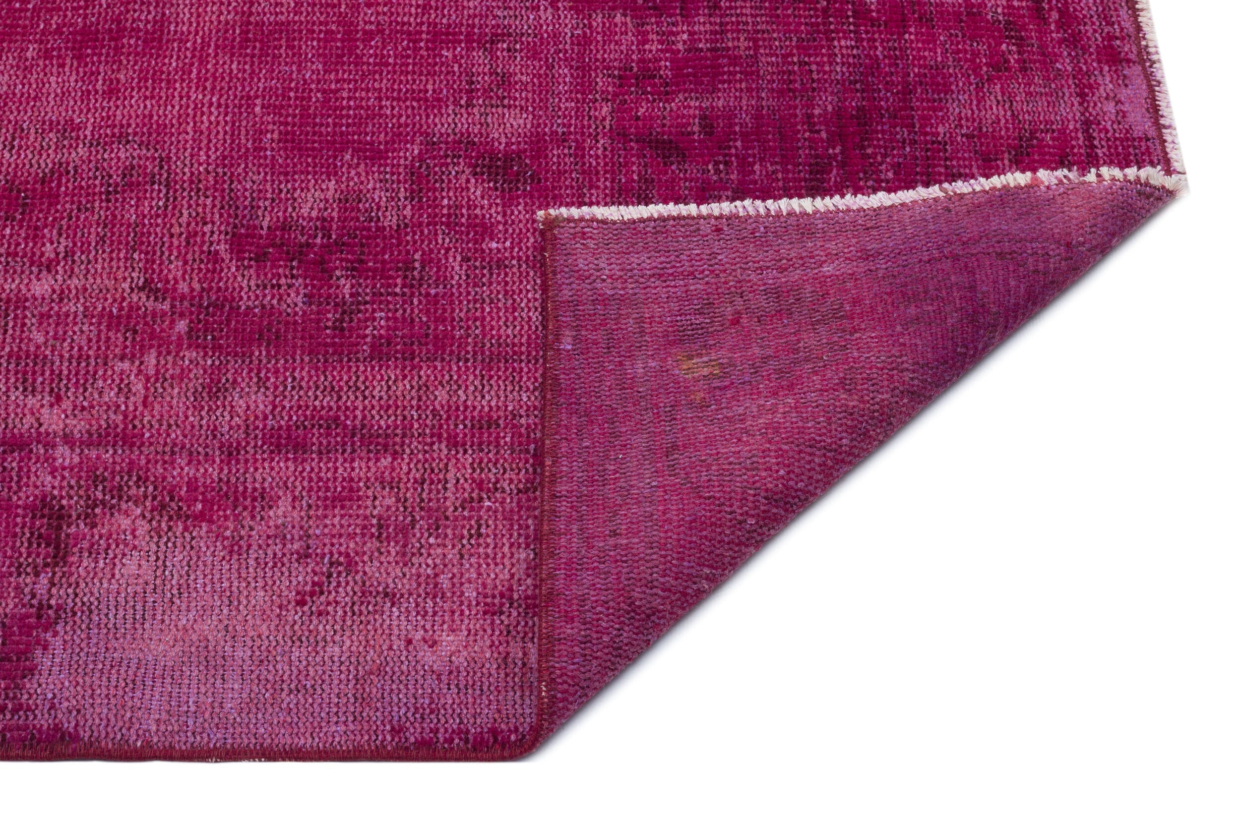 Atina Pink Vintage Wool Handmade Area Rug 6'0" x 8'6"