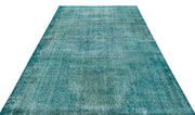 Atina Turquoise Vintage Wool Handmade Area Rug 6'0" x 9'0"