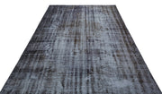Atina Grey Vintage Wool Handmade Area Rug 5'11" x 8'5"