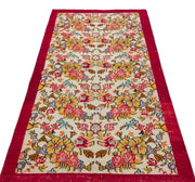 Kavala Red Classic Wool Handmade Area Rug 3'3" x 6'6"